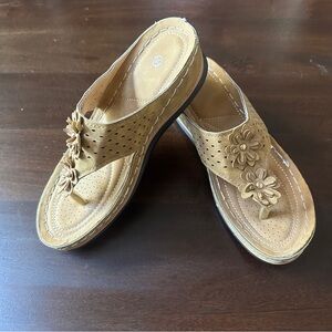 Flower Design Arch Support Sandals | New